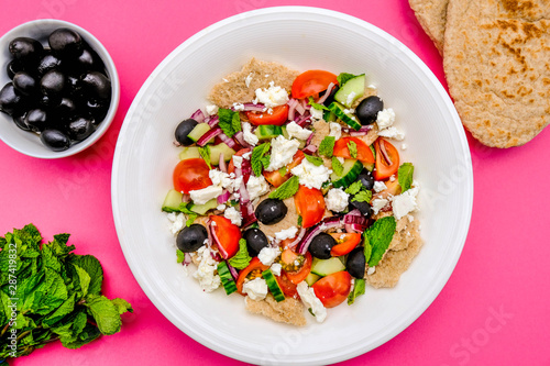 Chunky Fresh Healthy Greek Salad