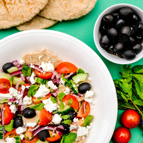 Chunky Fresh Healthy Greek Salad