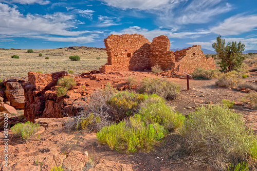 Lomaki Pueblo Ruins, Wupatki National Monument, Arizona photo