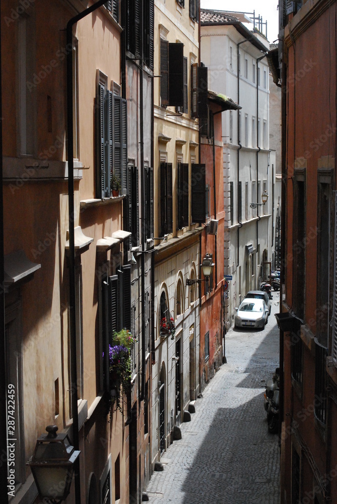 Narrow Street in Rome