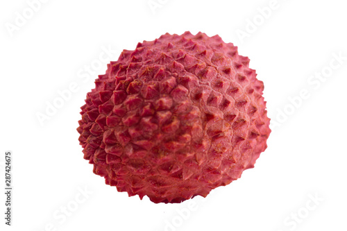 Fresh lychee close up