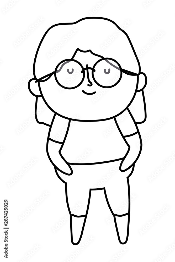 Grandmother cartoon vector design vector illustration