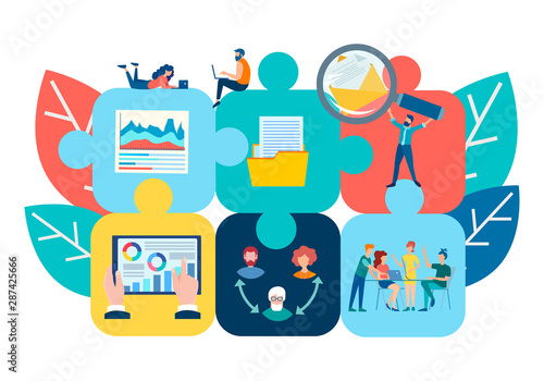 Customer service, recruitment, financial and analytical services of the office.