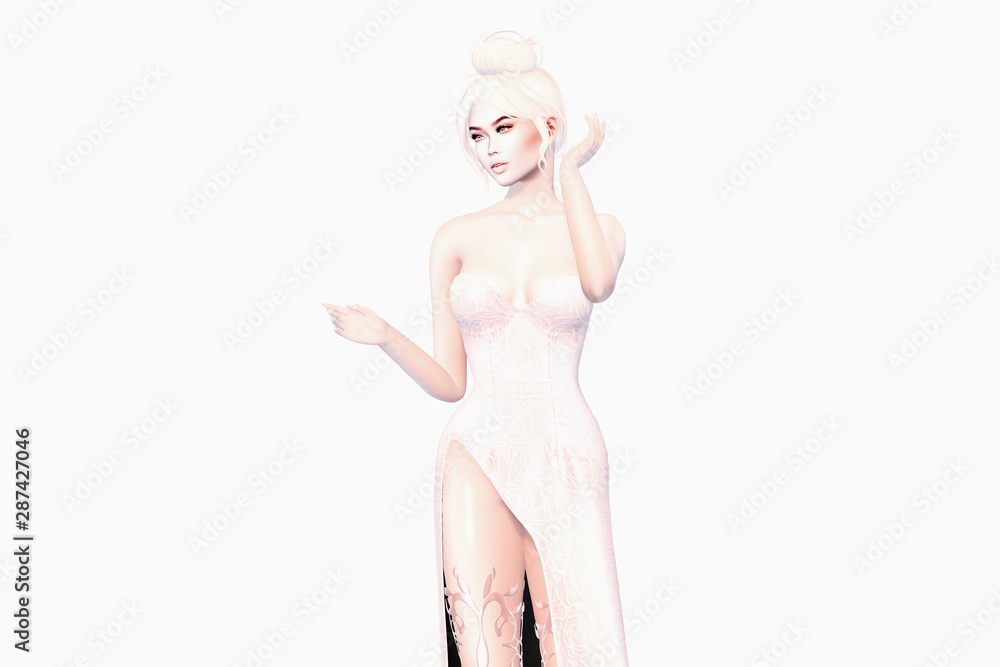 Fototapeta premium the life of a girl