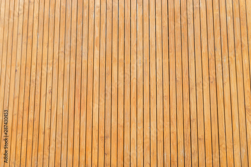 Wood panel backdrop and background vertical aligned.