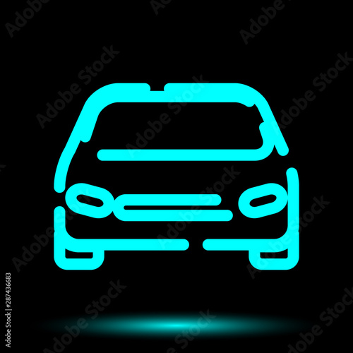 Car icon vector design. Car logo