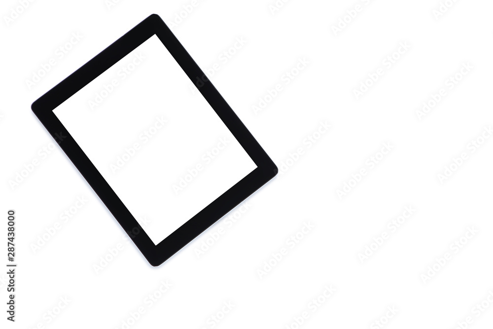 Tablet computer isolated on white background Tablet computer isolated on white background