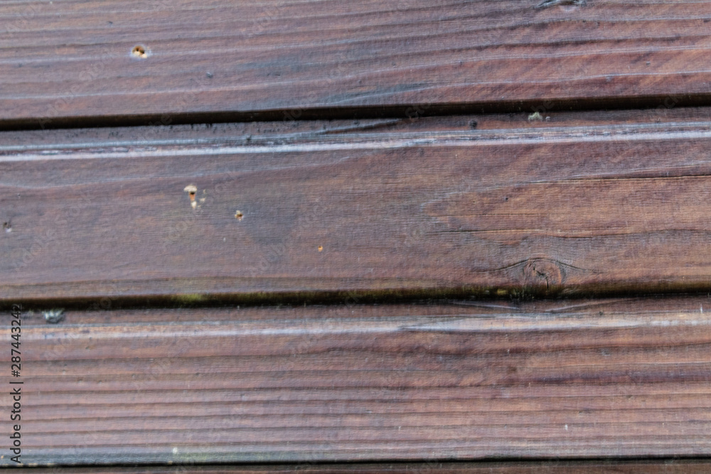Obraz premium dark wooden boards, with varnish