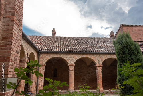 The abbey of Santa Maria di Vezzolano is a religious building in Romanesque and Gothic style, among the most important medieval monuments of Piedmont © Mauro Marletto