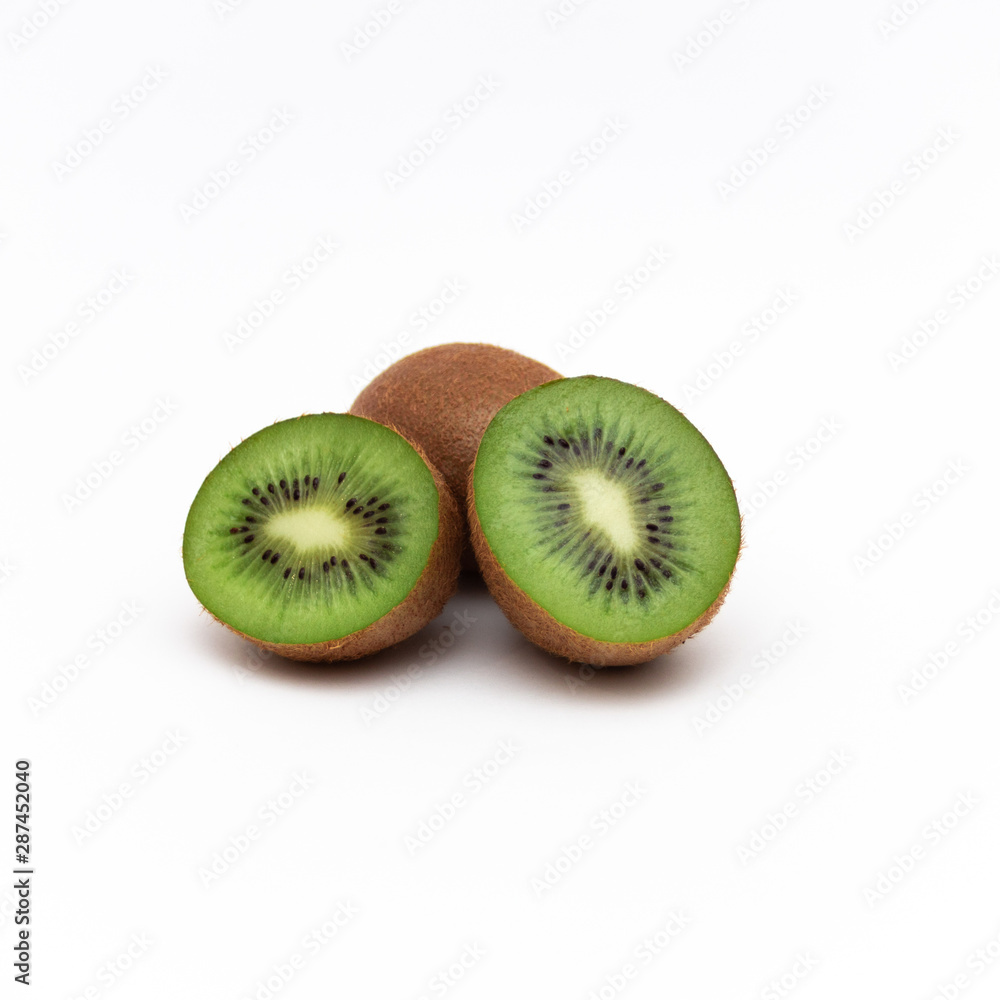 Fototapeta premium kiwi isolated on white background