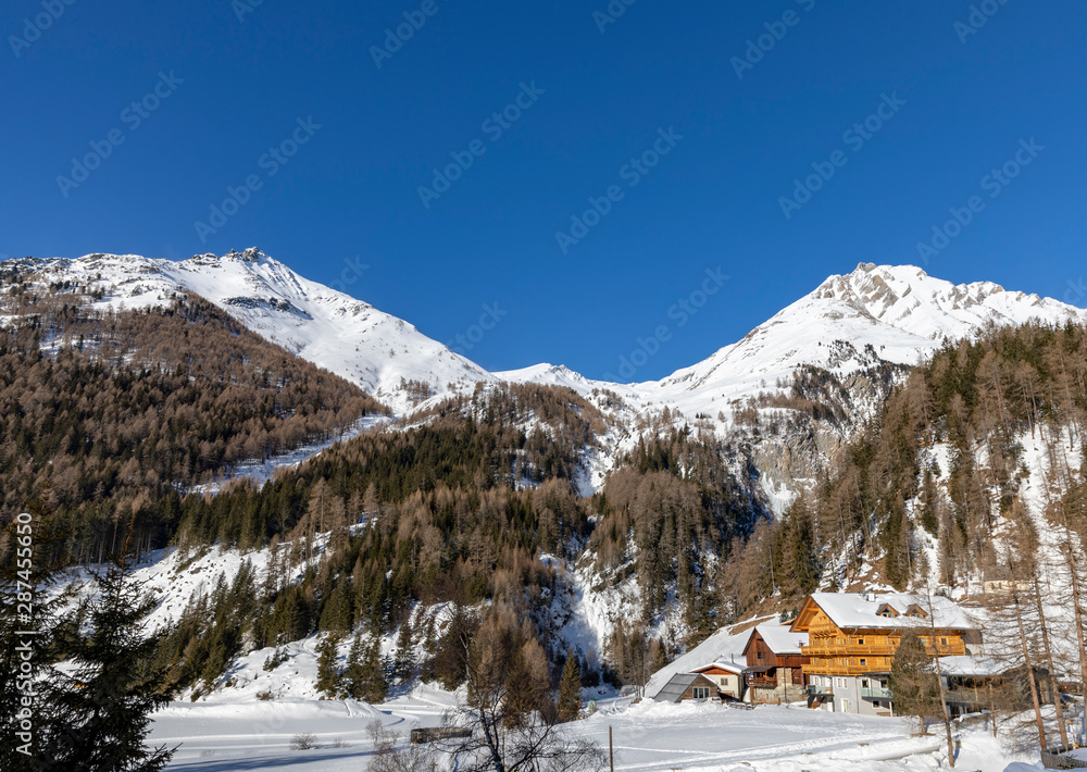 Mt. Blauspitze in winter