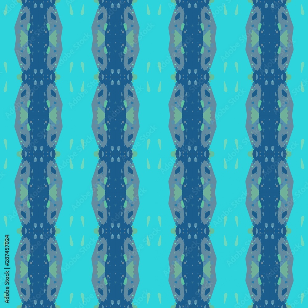 abstract seamless pattern with teal blue, turquoise and cadet blue colors. endless texture for wallpaper, creative or fashion design