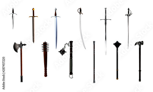 Medieval Melee Weapons