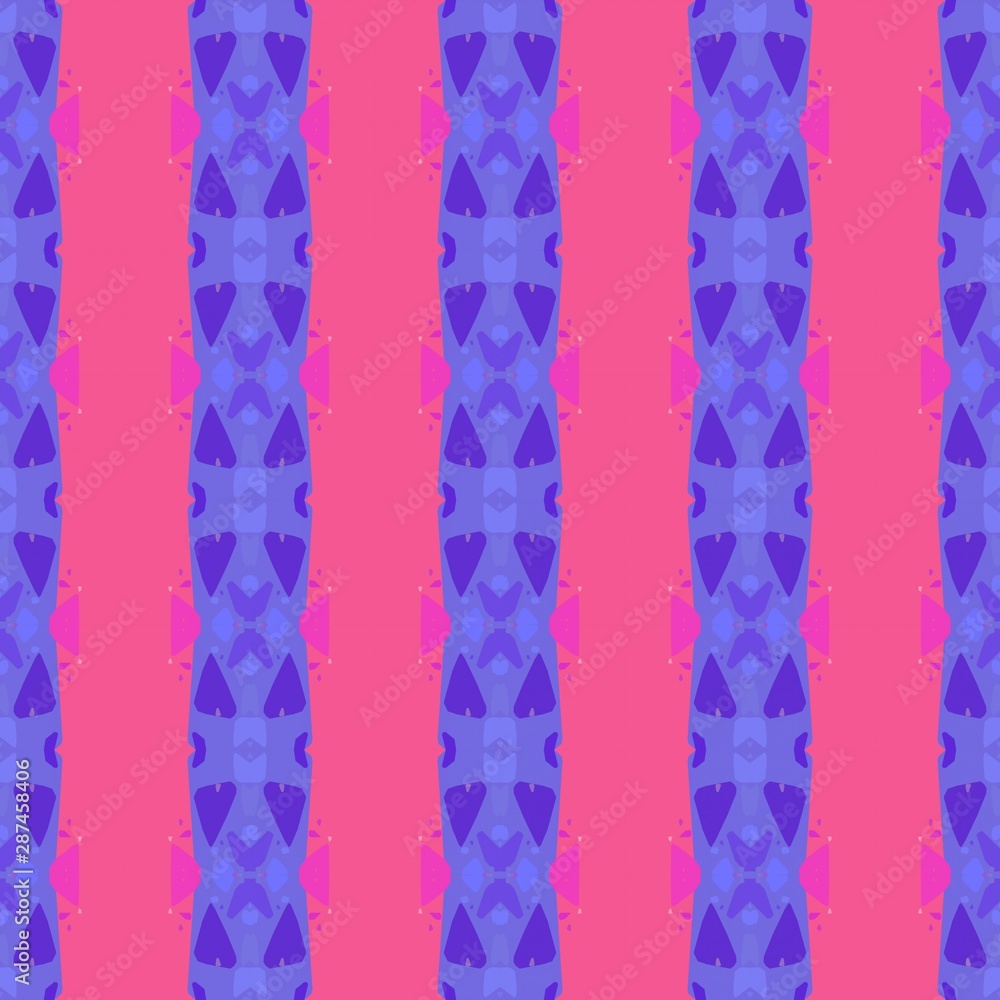 colorful seamless pattern with pale violet red, slate blue and medium orchid colors. endless texture for wallpaper, creative or fashion design