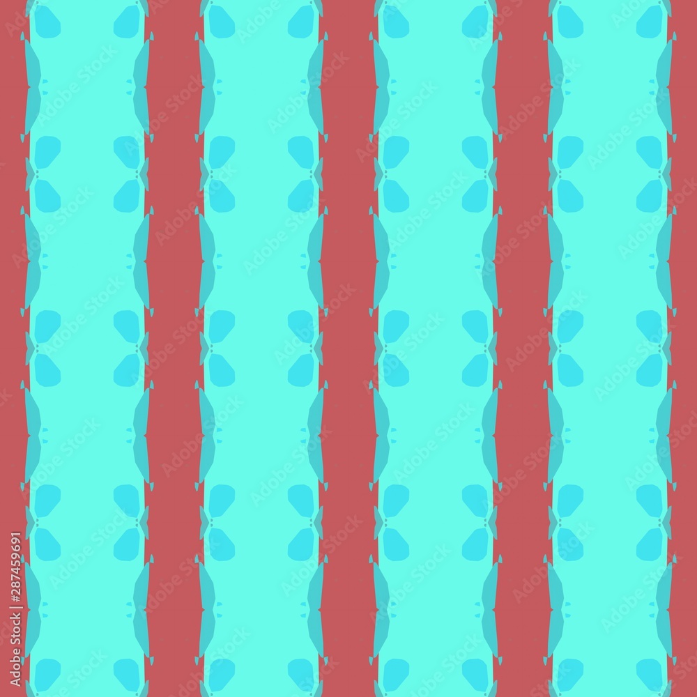 seamless pattern with indian red, aqua marine and turquoise colors. repeatable texture for wallpaper, creative or fashion design