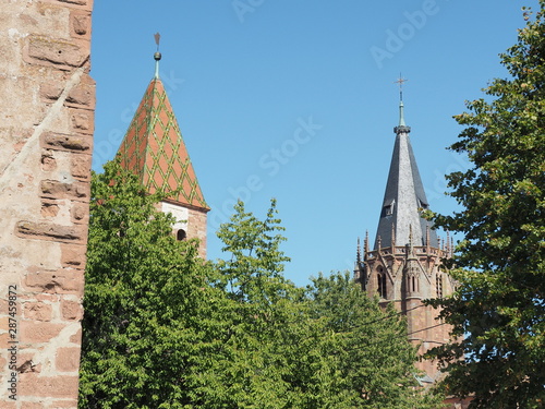 Wissembourg - Weißenburg – Weisseburch - im Elsass - mit mittelalterlichem Stadtkern photo