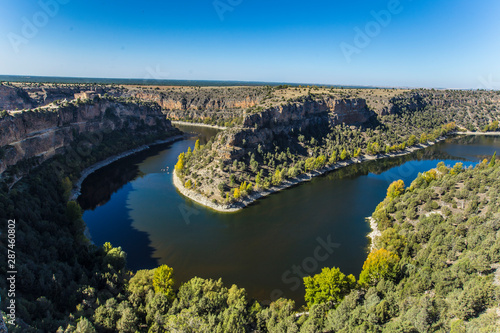 The natural park of Hoces del Duraton in Segovia, spain photo