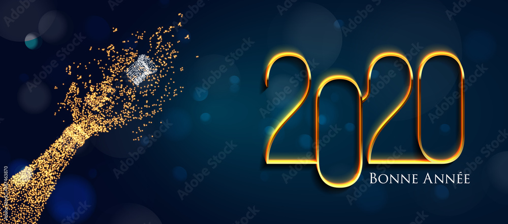 Carte de Voeux 2020 - Bonne Année Carte de Voeux 2020 - Bonne Année