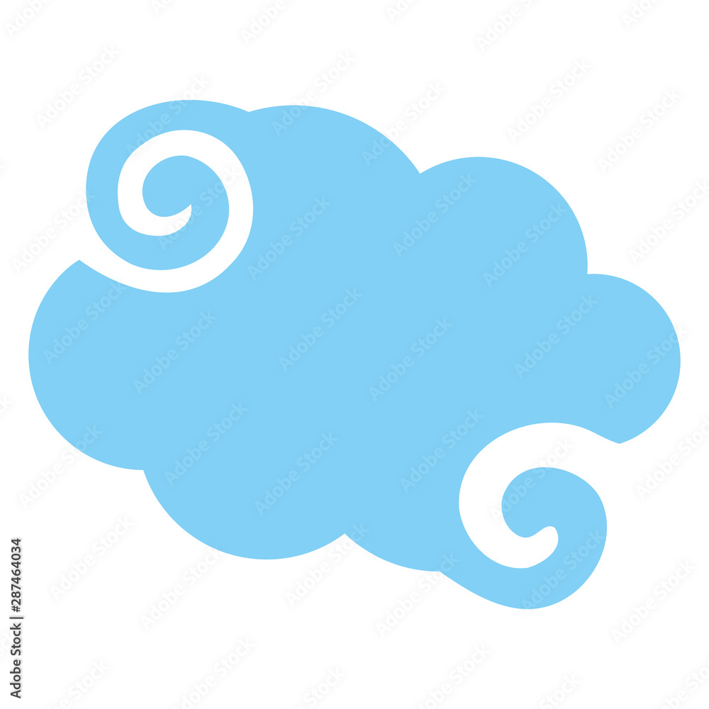 Isolated cloud vector design vector illustration Isolated cloud vector design vector illustration
