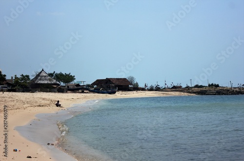Fototapeta Naklejka Na Ścianę i Meble -  Beautiful beach and sea in Indonesia