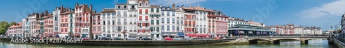 Panorama centre-ville historique et culturel de Bayonne, France