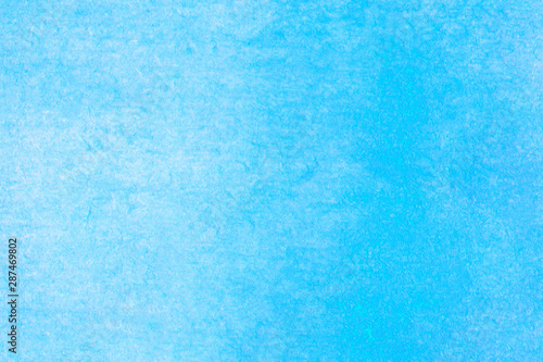 Blue watercolor texture for wallpaper. High resolution poster.