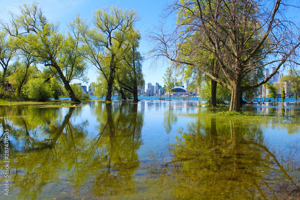 Toronto Islands Flooded Toronto Islands Flooded