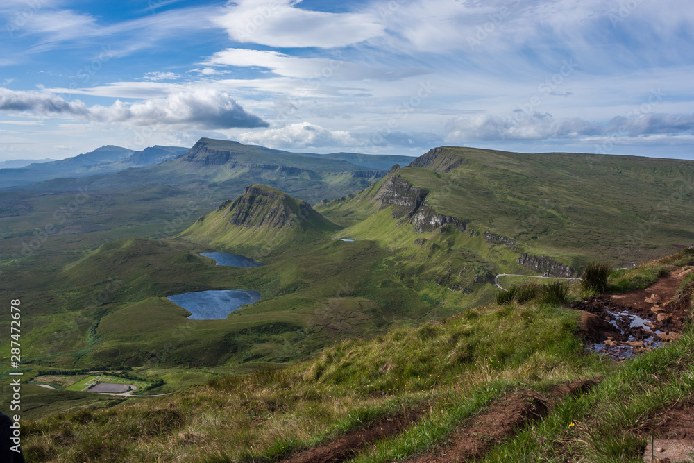 Obraz premium The Quiraing , Isle of Skye, UK