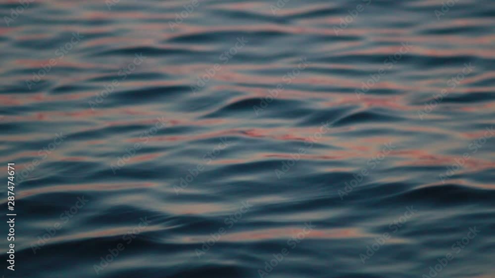 sea waves on a summer evening sea waves on a summer evening