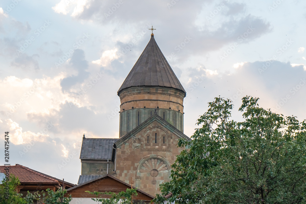 Svetitskhoveli Cathedral (UNESCO World Heritage site) in Mtskheta, Georgia.