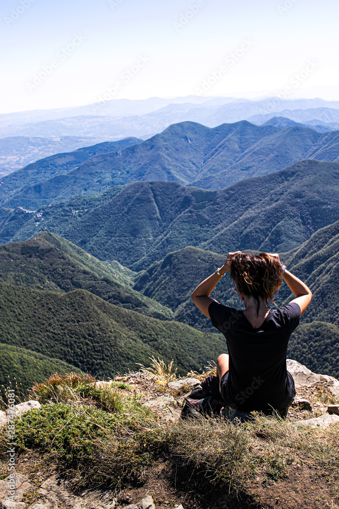 Naklejka premium Corno alle Scale