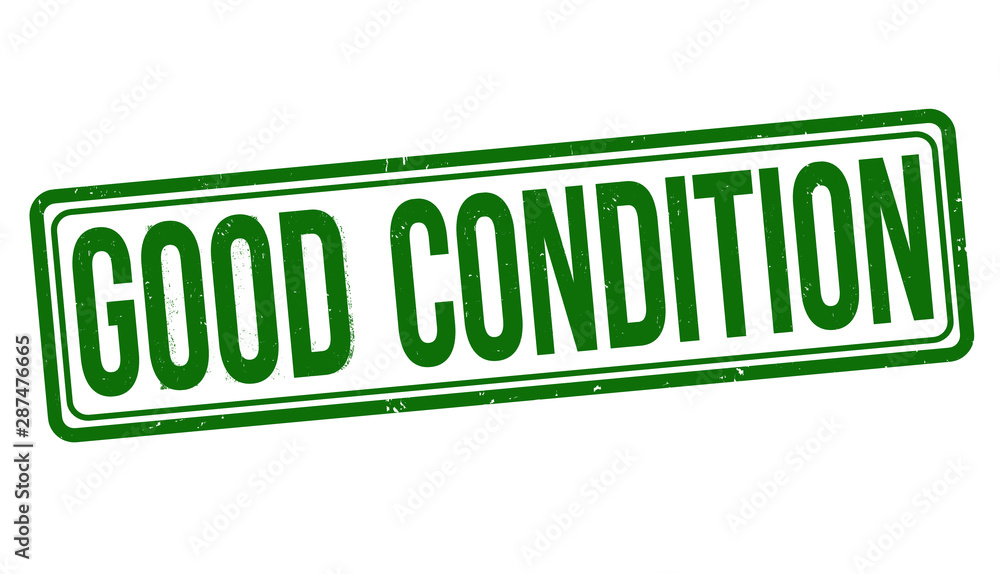 Good condition sign or stamp Good condition sign or stamp