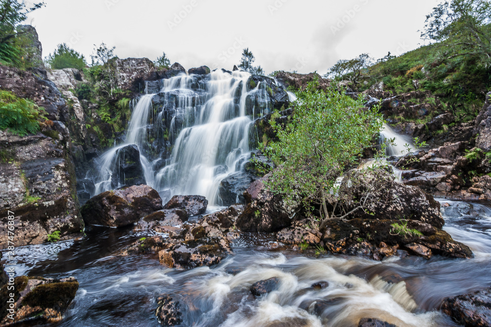 Obraz premium Waterfall, Wales, UK