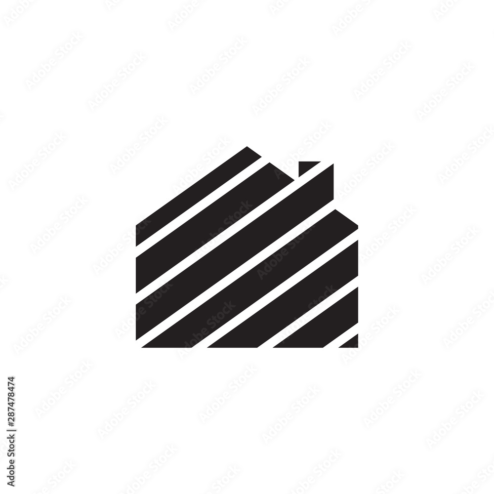 House graphic design template vector isolated illustration House graphic design template vector isolated illustration
