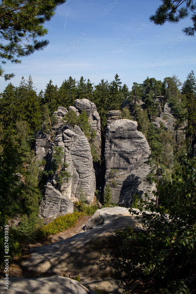 Prachovské skály -Bohemian Paradise (Český ráj) Rock city Prachovské skály -Bohemian Paradise (Český ráj) Rock city