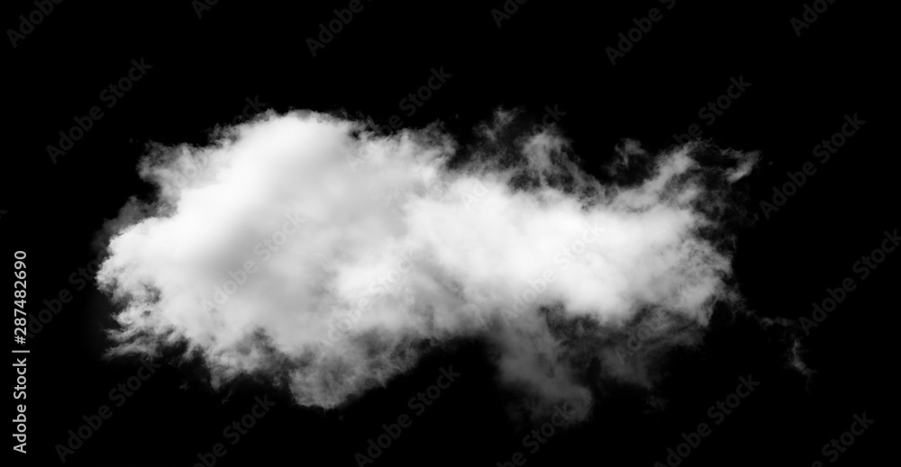 cloud on black background cloud on black background