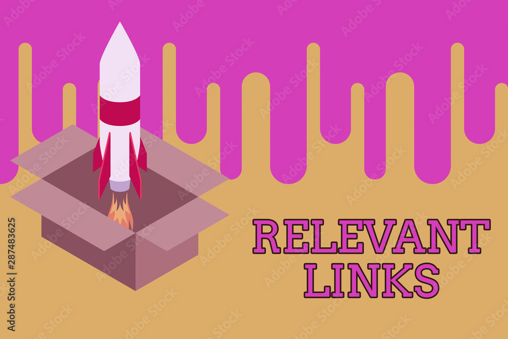 Writing note showing Relevant Links. Business concept for Significant sites for a particular topic Associated Fire launching rocket carton box. Starting up project. Fuel inspiration Writing note showing Relevant Links. Business concept for Significant sites for a particular topic Associated Fire launching rocket carton box. Starting up project. Fuel inspiration