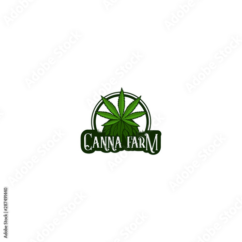 cannabis farm logo