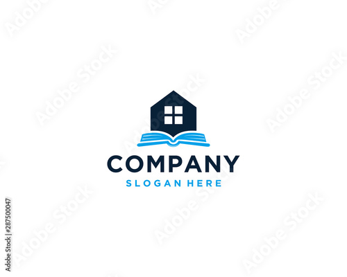 Home student logo design template