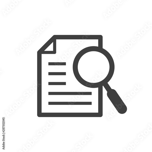 search for information vector icon