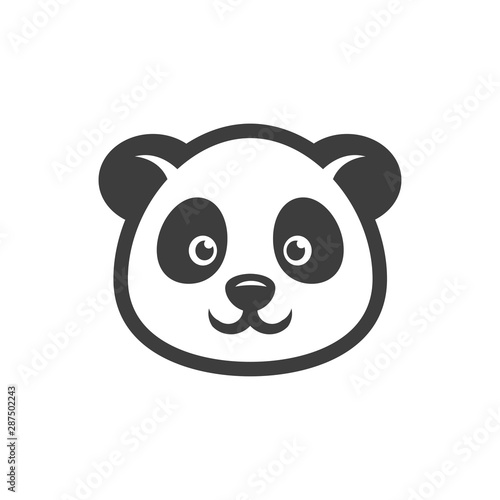 Fototapeta Naklejka Na Ścianę i Meble -  funny panda vector