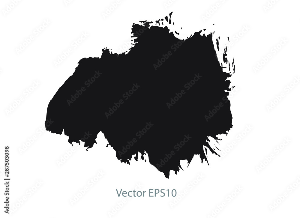 Fototapeta premium brush strokes watercolor background. vector background