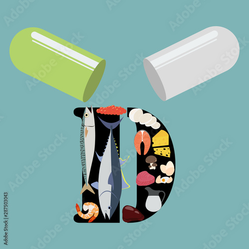 Vitamin D illustration