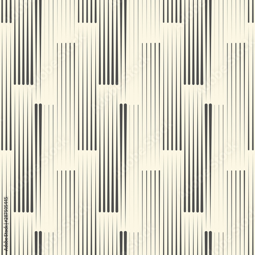Seamless Line Wallpaper. Decorative Minimal Pattern