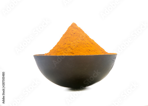 Image of spices isolated close up.