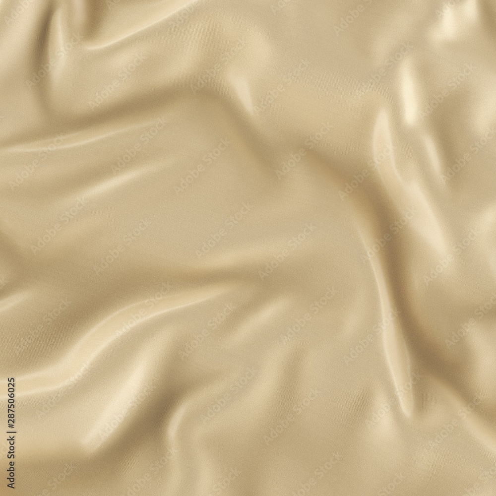 Obraz premium Golden wave cloth