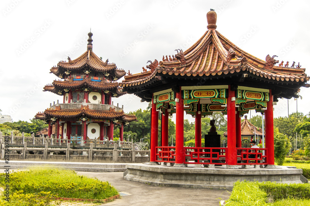 Obraz premium beautiful old building at Peace Park, Taipei