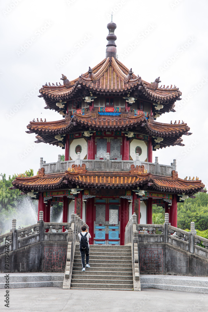 beautiful old building at Peace Park, Taipei beautiful old building at Peace Park, Taipei