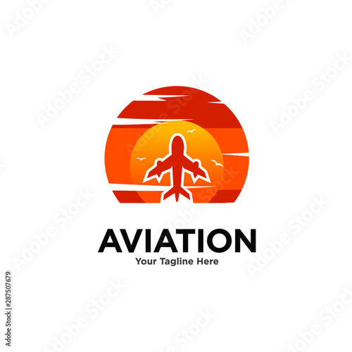 Aviation Logo Images Stock Vectors © Jukyelabs