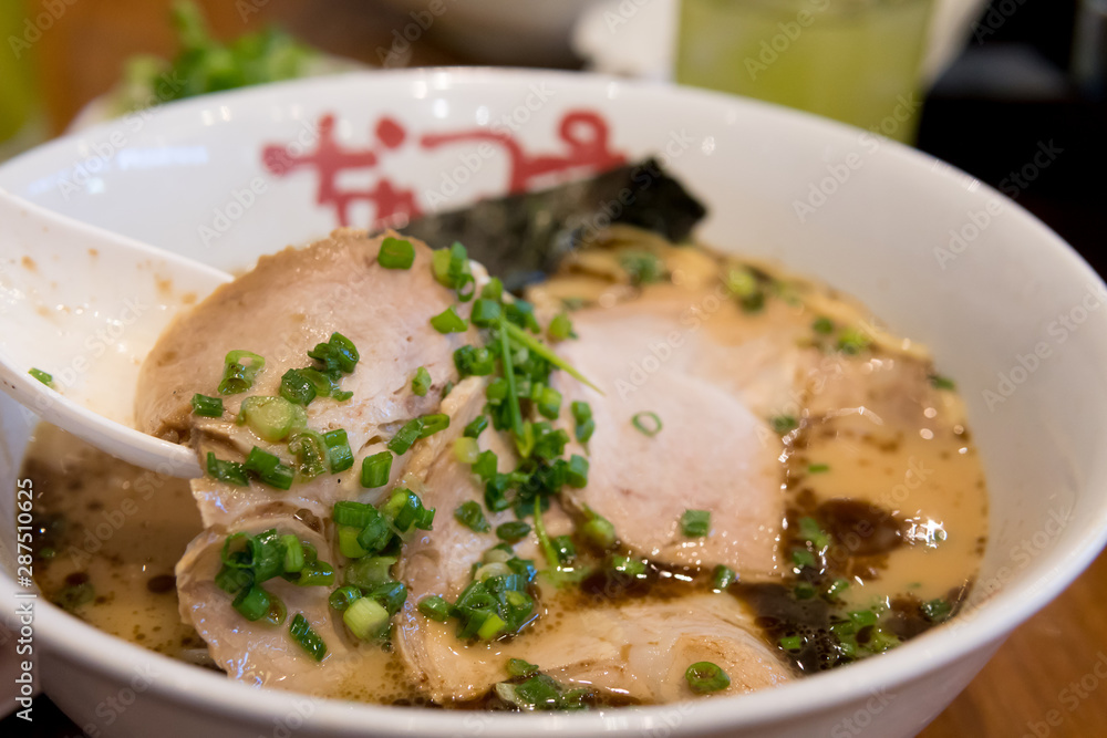 Ramen, Japanese style noodle , selective focus Ramen, Japanese style noodle , selective focus